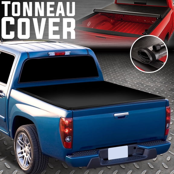 Nuvision for 04-12 Chevy Colorado GMC Canyon 5'3" Bed Soft Vinyl Roll-Up Tonneau Cover