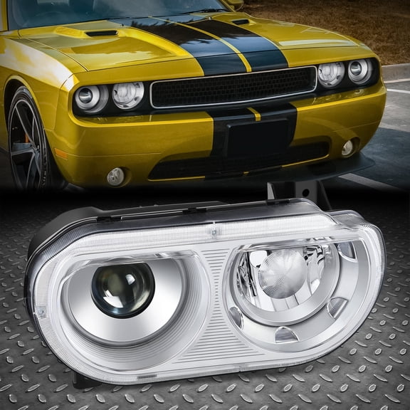 NUVISION for 08-14 Dodge Challenger OE Style Passenger Right Side HID Projector Headlight