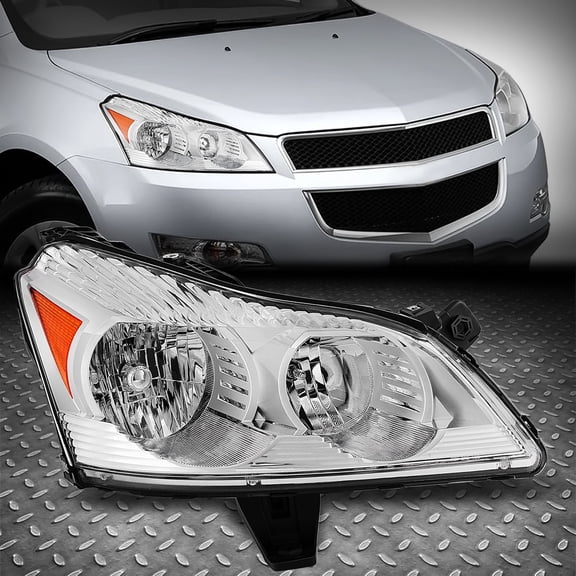 NUVISION for 09-12 Chevy Traverse LS/LT OE Style Passenger Right Side Headlight Head Lamp