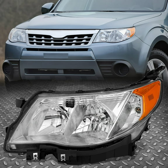 NUVISION for 09-13 Subaru Forester Driver Left Side Headlight Headlamp