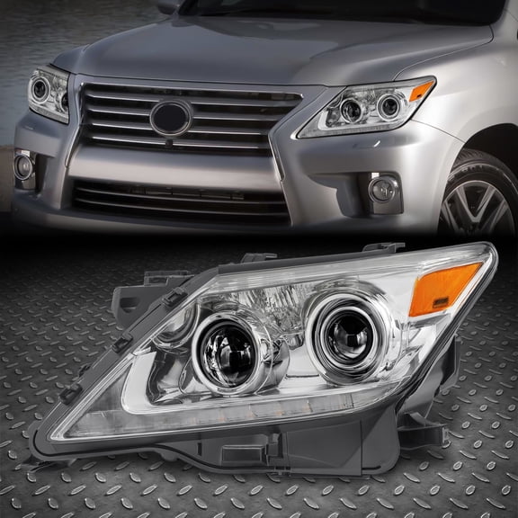 NUVISION for 13-15 Lexus Lx570 OE Style Left Driver Side HID Projector Headlight Lamp