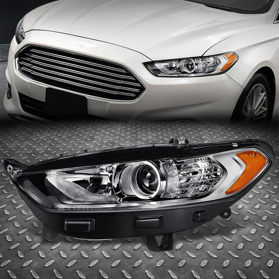NUVISION for 13-16 Ford Fusion OE Style Left Driver Side Projector Headlight Assembly