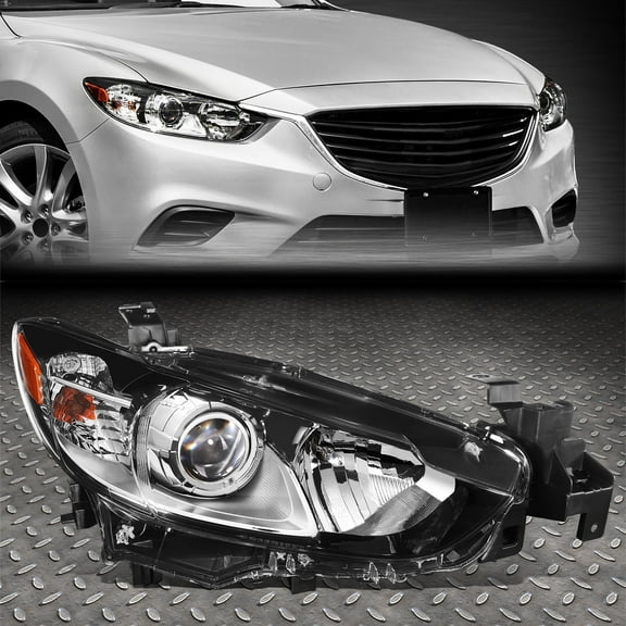 NUVISION for 14-17 Mazda 6 OE Style Right Passenger Side Halogen Projector Headlight Lamp
