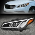 thumbnail image 1 of NUVISION for 15-17 Sonata Left Driver Side OE Style Projector Headlight Lamp HY2502183, 1 of 6