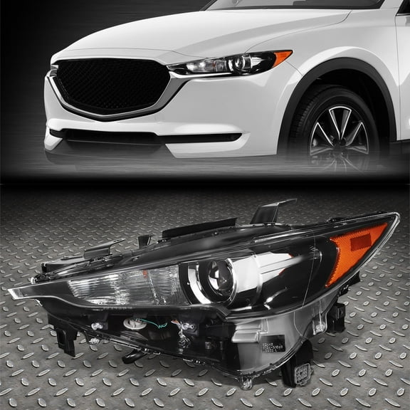 NUVISION for 17-21 Mazda Cx-5 Cx5 OE Style Left Driver Side LED Projector Headlight Lamp