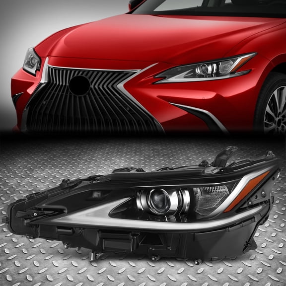 NUVISION for 19 20 21 22 Lexus ES250 ES300H ES350 LED Projector Headlight Driver Side