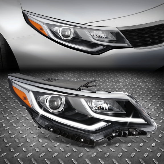 Nuvision for 19-20 Optima OE Style LED DRL Passenger Right Side Projector Headlight Lamp