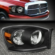 NUVISION for 2006 Dodge Ram 1500 2500 3500 OE Style Black Housing Headlight Lamps Right