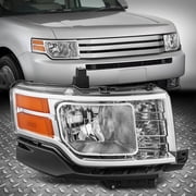 Nuvision for 2009-2012 Ford Flex Chrome Housing Amber Corner Headlight Passenger Right