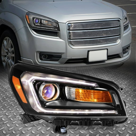 Nuvision for 2013-2016 GMC Acadia LED DRL Passenger Right Side Projector Headlight Lamp