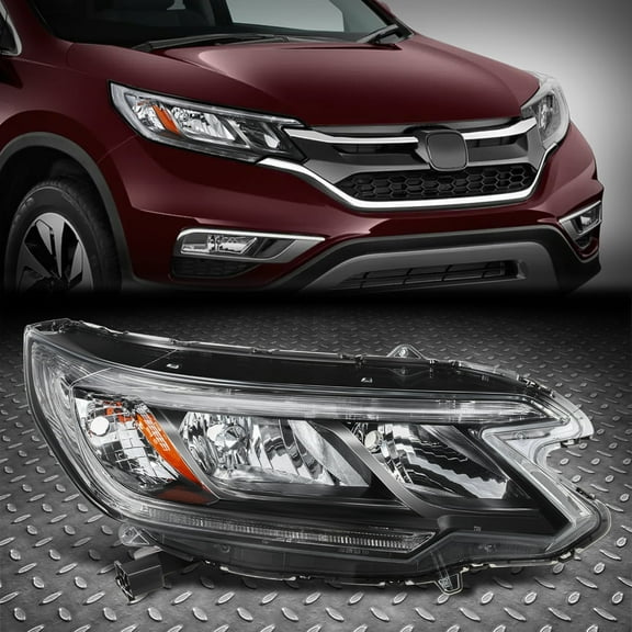 Nuvision for 2015-2016 Honda CR-V EX EX-L SE Right Side OE Style LED DRL Headlight Lamp