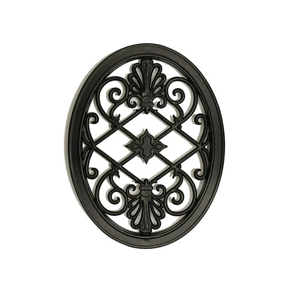 INSERT GATE OVAL BLK 13X17IN