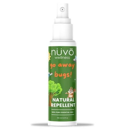 NUVO Wellness Deet-Free Mosquito Repellent - Bug Spray Outdoor Use - Insect Repellent Spray for Body - 100ml