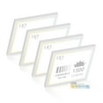 thumbnail image 1 of NUWATT 4 Pack, 1x1 Flat Panel LED Square Light, 5CCT 2700K/3000K/3500K/4000K/5000K Selectable, 1500LM 18W, Internal Driver, Dimmable, 120V, CRI90, 12" Inch Square Surface Mount Ceiling Light, 1" Thic, 1 of 9