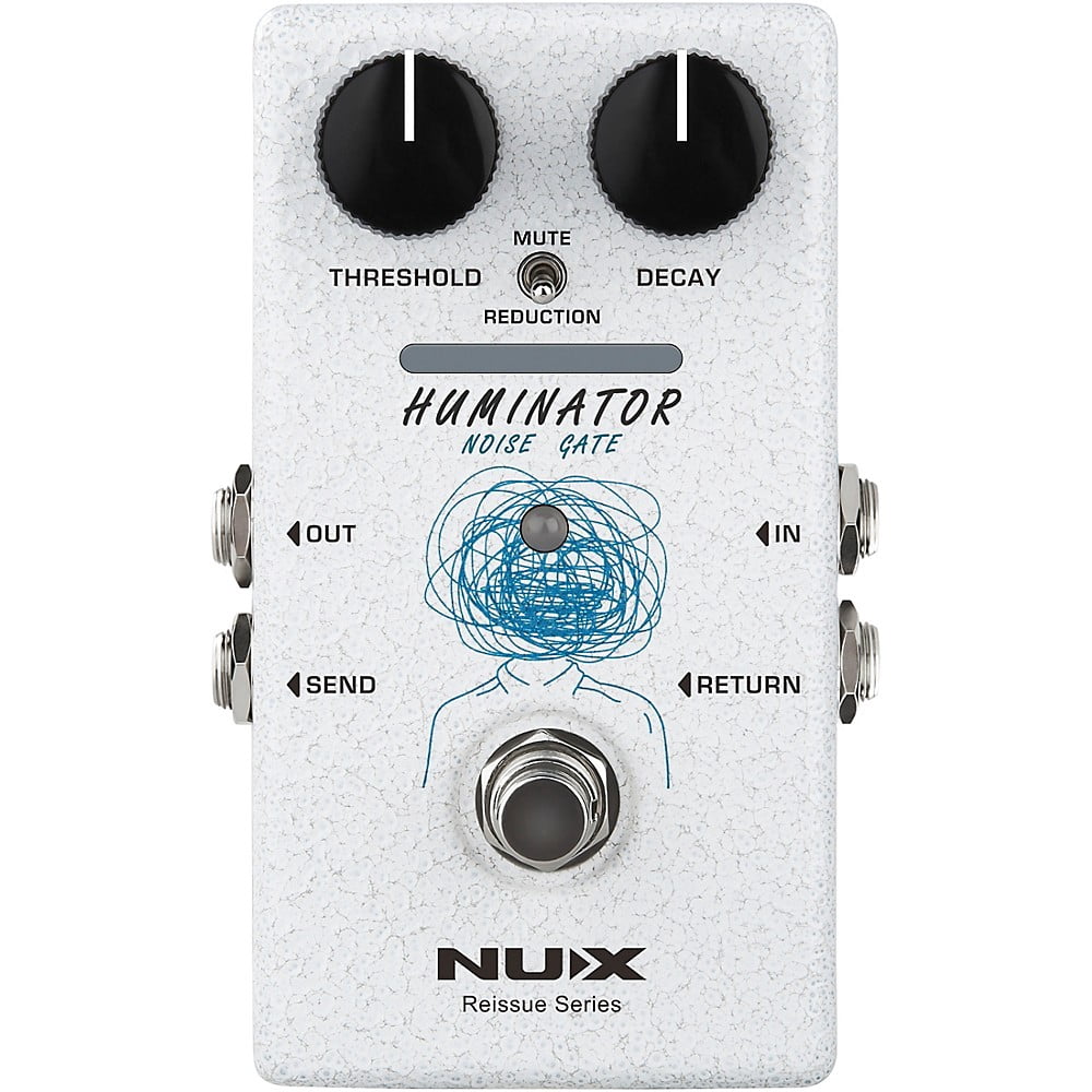 NUX Huminator Noise Gate Pedal - White