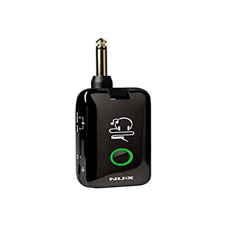 NUX Mighty Plug MP-2 Guitar and Bass Modeling Headphone Amplug with Bluetooth,13 Amplifier Models,20 IR,19 Variety of Effects