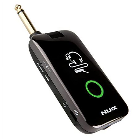 NUX Mighty Plug MP-2 Guitar and Bass Modeling Headphone Amplug with Bluetooth,13 Amplifier Models,20 IR,19 Variety of Effects