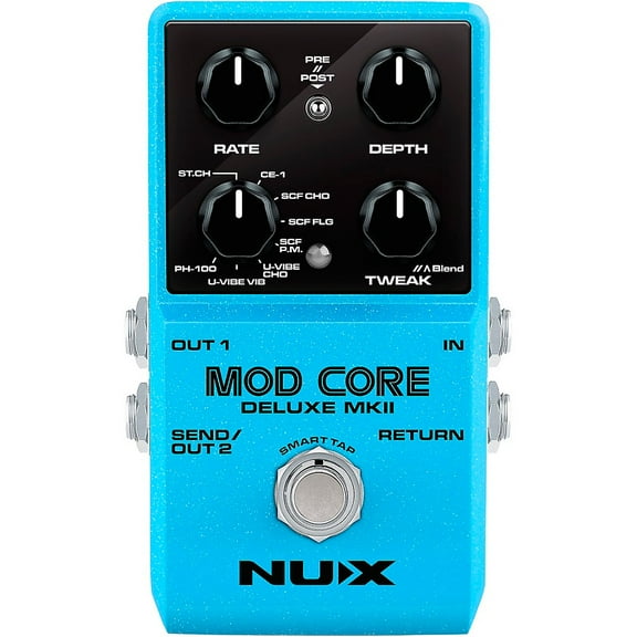 NUX Mod Core Deluxe MKII Effects Pedal Blue