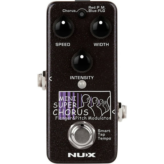 NUX NCH-5 Mini SCF Super Chorus Flanger and Pitch Modulation Effects Pedal Black