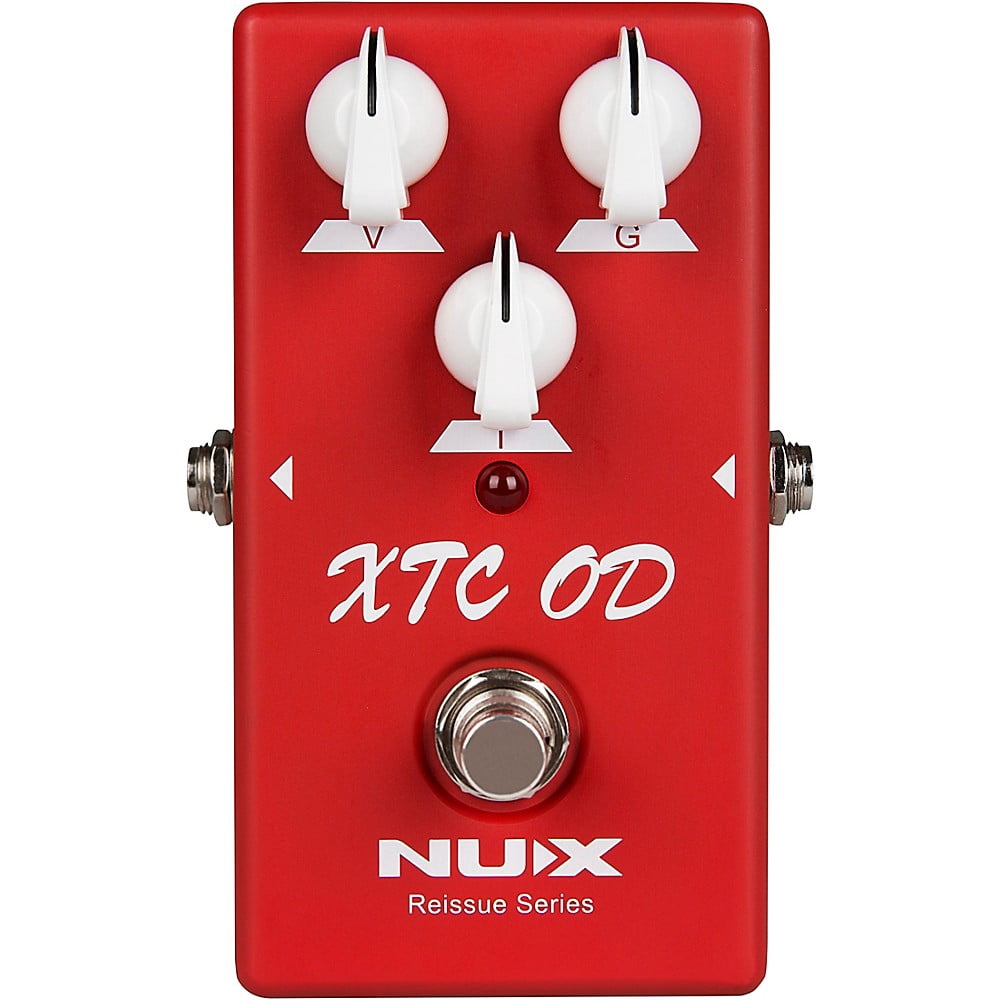 NUX XTC OD Guitar Effect Pedal Overdrive Effect Rich Harmonics and Fast Response