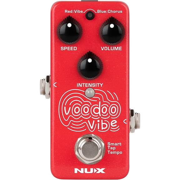NUX NCH-3 Voodoo Vibe Mini Uni-Vibe Effects Pedal Red