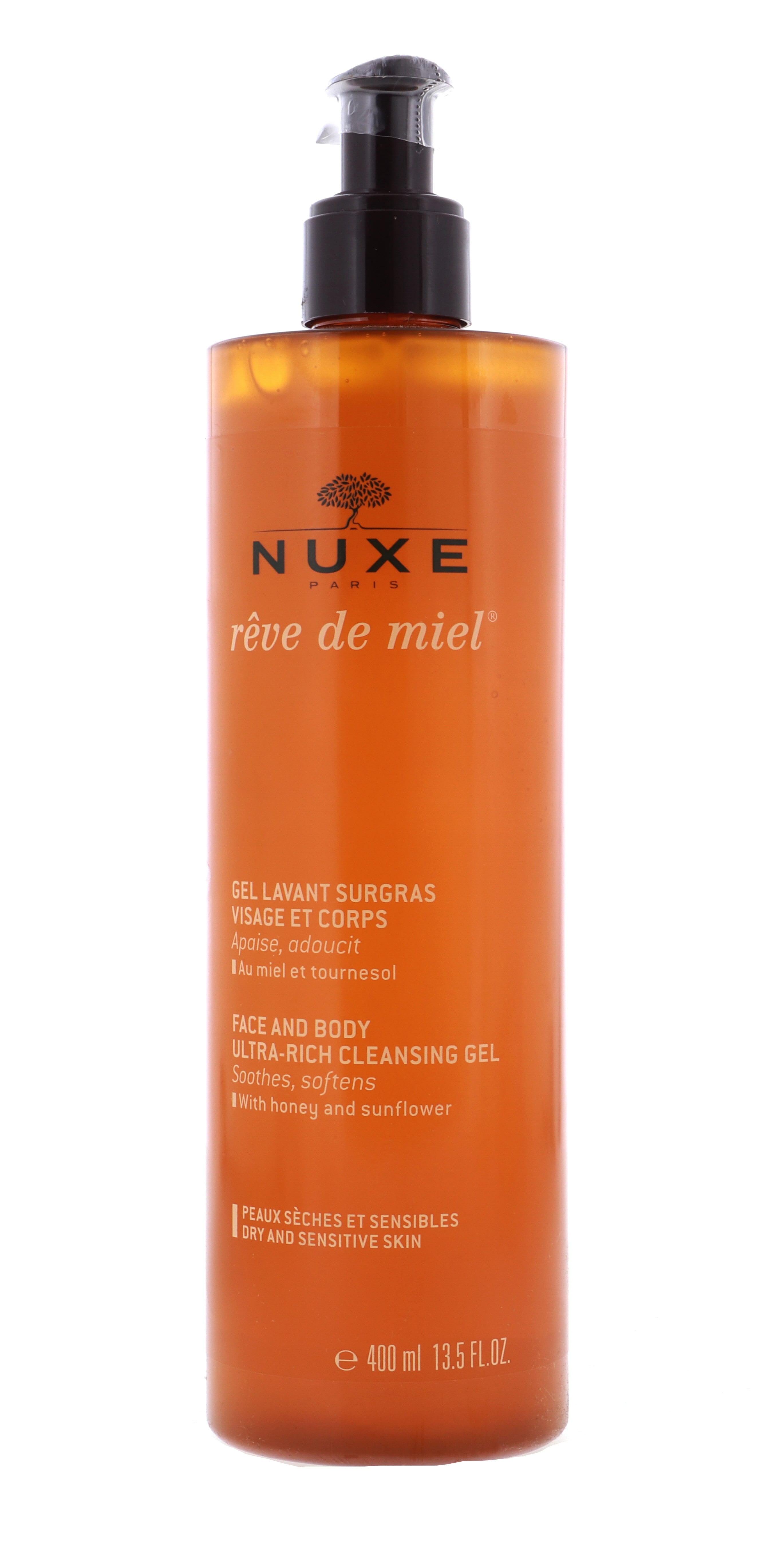 Nuxe Reve De Miel Face And Body Ultra-Rich Cleansing Gel, 13.5 oz