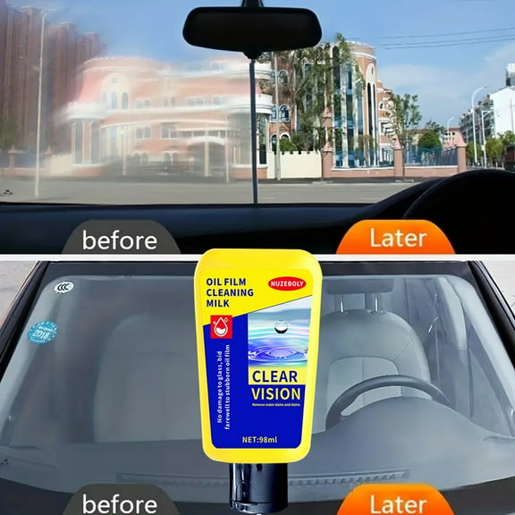 NUZEBOLY in Glass Cleaners,Foam Cleaner for Auto and Home for a Streak-Free Shine, Deep Cleaning Foaming Action, Safe for Tinted and Non-Tinted Windows, Ammonia Free