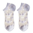 thumbnail image 1 of NUZYZ 1 Pair Invisible Socks All Match Elastic Breathable Short Weaving Sole Cool Polyester Transparent Design Women Socks Shoes Accessories, 1 of 8