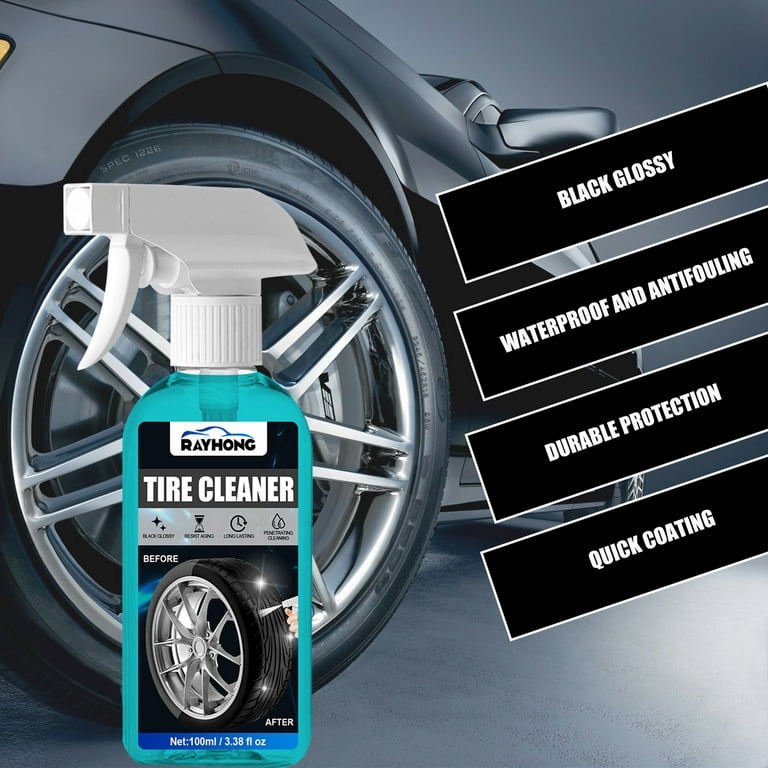 NUZYZ 100ml Tyre Gloss Spray Convenient Powerful Fast Effect Long