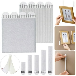 Command Large Picture Hangers, White, Damage-Free Hanging, 12 Pairs