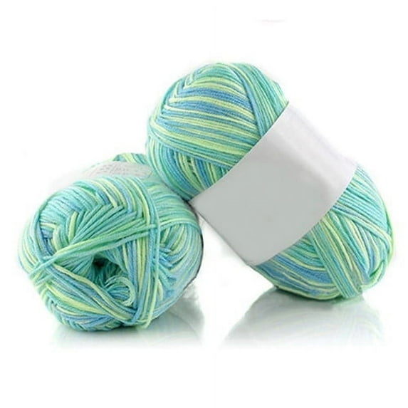 NUZYZ 1Pc 50g Per Skein Bamboo Crochet Cotton Knitting Baby Knit Wool Yarn