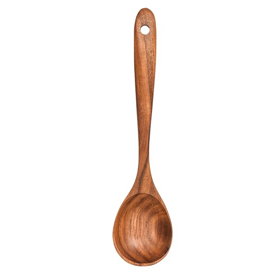 NUZYZ 1Pc or 7Pcs/Set Non-Stick Teakwood Wooden Spatula Spoon Household Kitchenware, Sold Individually or In A Set