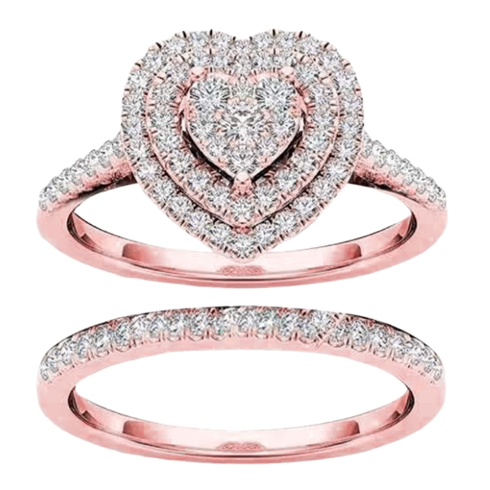 Unisex Wedding Heart Lab Diamond Cut Engagement Ring at Rs 55045 in Surat