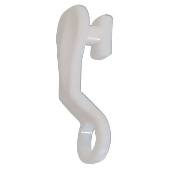 NUZYZ 40Pcs Window Curtain Rod Slide Rail Track Glider Drape Pole Runner Loop Hook