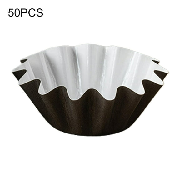 NUZYZ 50Pcs Hard Muffin Cupcake Liner Paper Backing Cups Case Tray Decorating Tool Coffee
