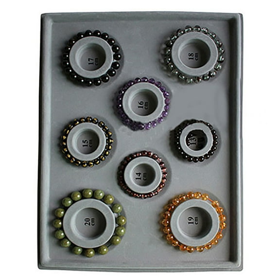 NUZYZ Bead Board Bracelet Beading Tray Necklace Design Craft Jewelry Meter Panel