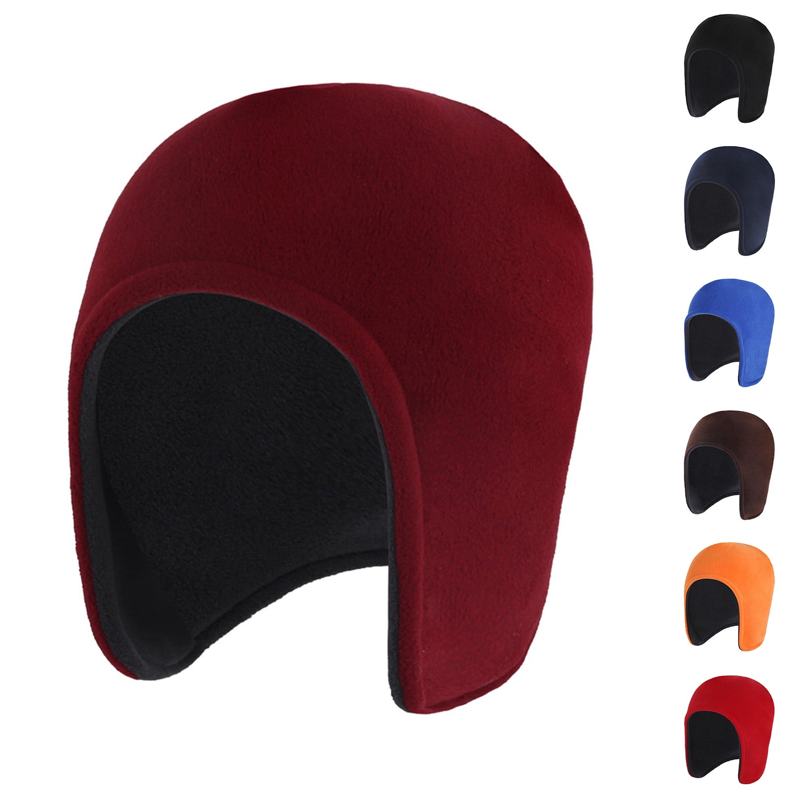 NUZYZ Breathable Ear Flap Cap Lock Temperature Fleece Comfortable Solid Unisex Warm Hat for