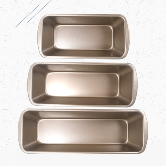 NUZYZ Carbon Steel Rectangular Non-stick Toast Box Bread Loaf Pan Mold Baking Tool