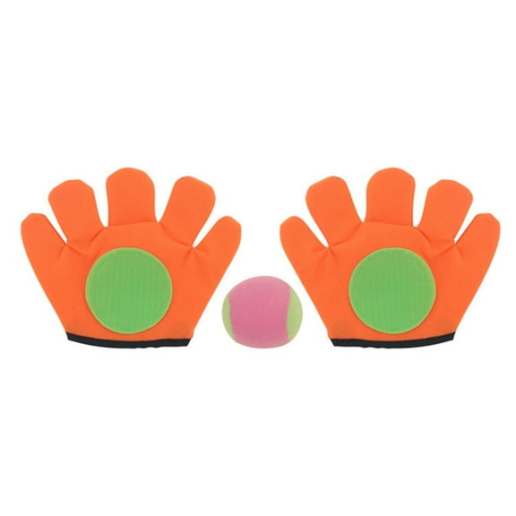 NUZYZ Catch Ball Gloves Outdoor Catch Toy Throw Ball Sucker Racket Sticky Gloves Children Playing Game