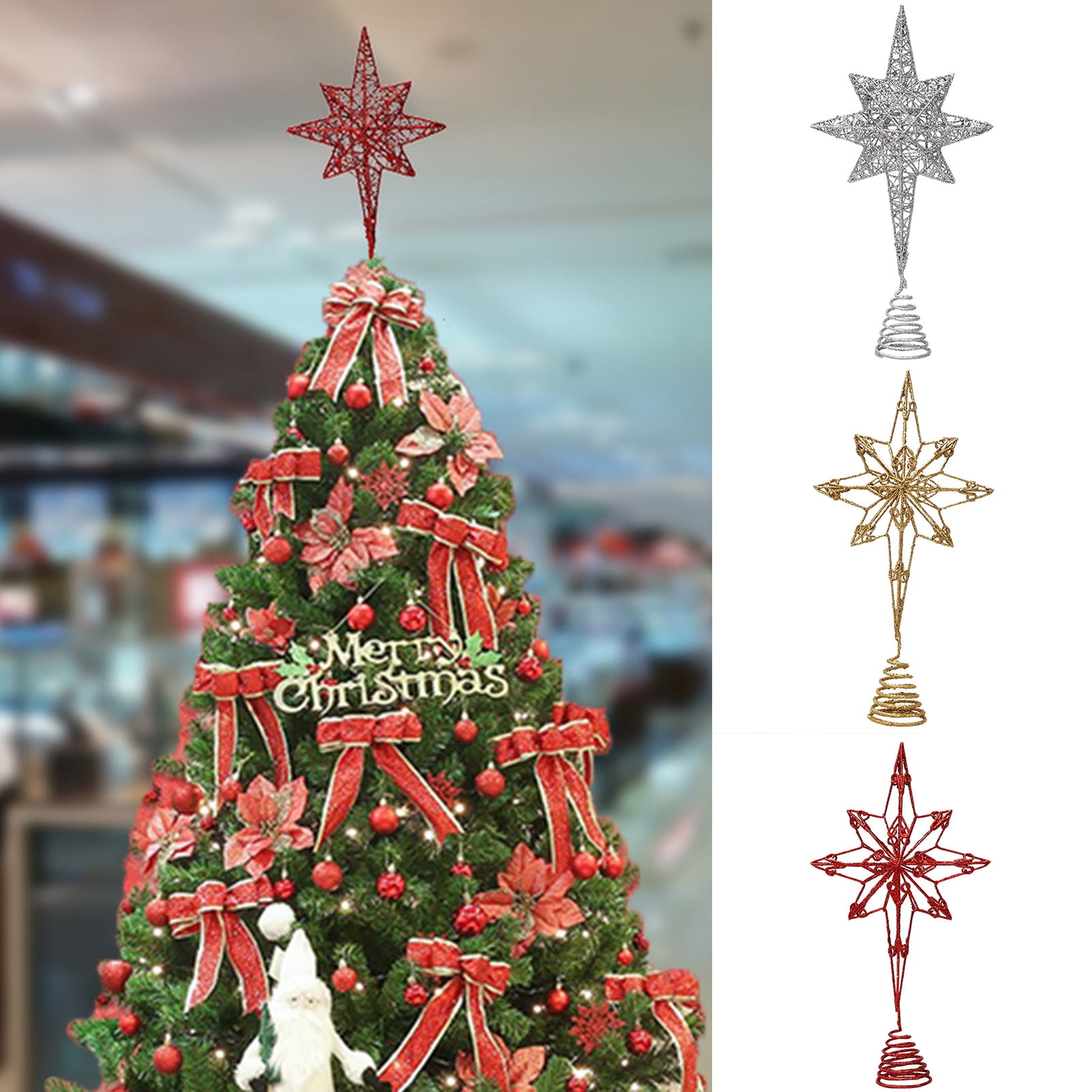 Christmas Tree Top Ornament 