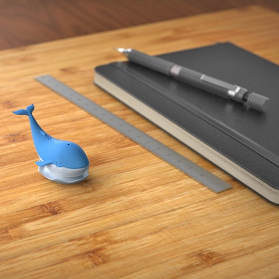 NUZYZ Cute Whale Design Silicone Tea Infuser Leaf Strainer Filter Diffuser Drink Tool