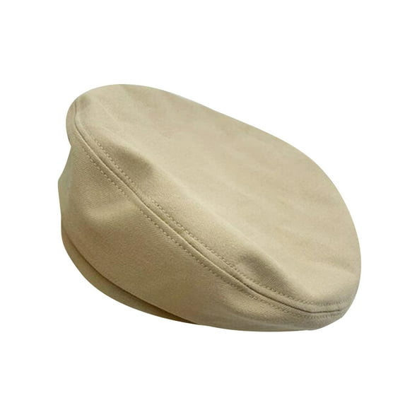 NUZYZ Fashion Woman Solid Color Girl Beret Beanie Cap Painter Summer Spring Sun Hat