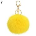 thumbnail image 1 of NUZYZ Furry Ball Keychain Key Hanging Accessory for Bag Xmas Festival, 1 of 8