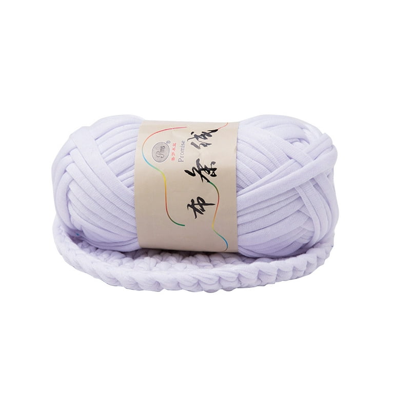 NUZYZ Hand-knit Woven Thread Thick Basket Blanket Braided Crochet Cloth  Fancy Yarn