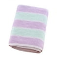 thumbnail image 1 of NUZYZ Stripe Cotton Towel Thick Soft Water Absorption Bath Face Washcloth, 1 of 7