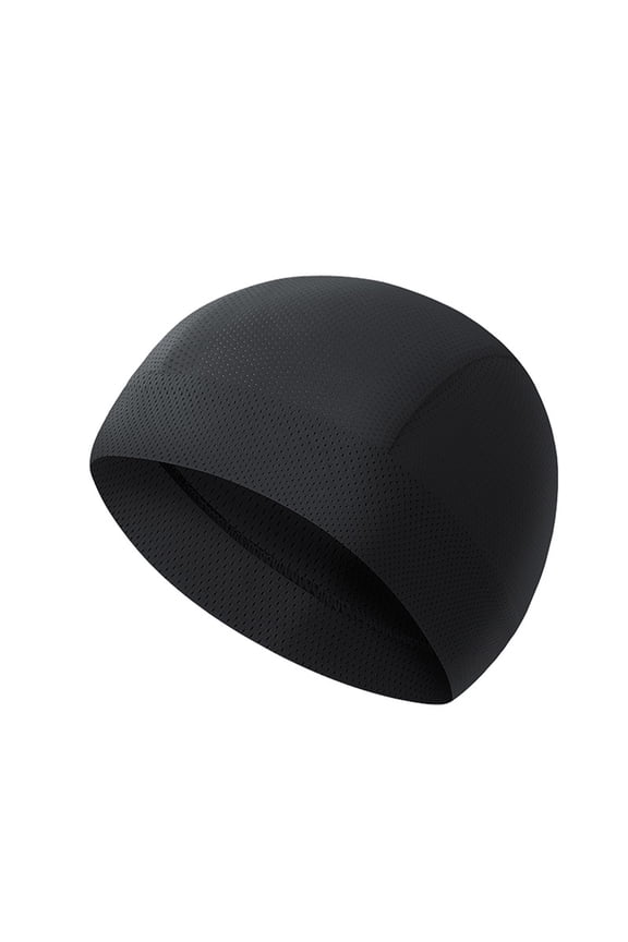 Unisex Cycling Cap Quick Dry Holloe Mesh Anti-UV Sports Hat Cooling Skull Cap High Elasticity Helmet Liner Sweat Cap for Outdoor Bike MTB Running