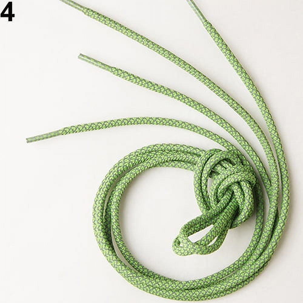 NUZYZ Unisex Reflective Round Rope Shoe Laces Running Sport Shoelaces Gift