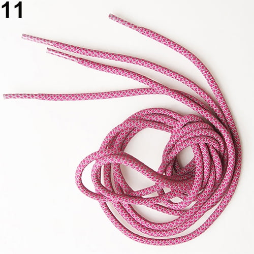 NUZYZ Unisex Reflective Round Rope Shoe Laces Running Sport Shoelaces Gift