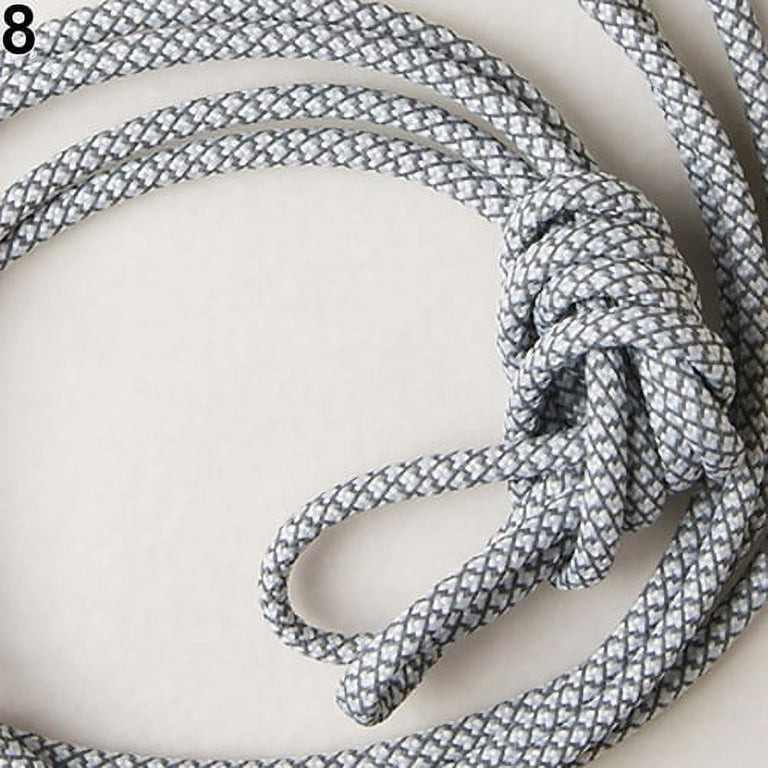 NUZYZ Unisex Reflective Round Rope Shoe Laces Running Sport Shoelaces Gift  