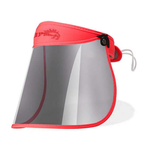 NUZYZ Women Sunhat Block Sunlight Anti UV Rotary Face Shield Empty Top Visor Clear Visual Field Sun Hat Face Cover Cycling Sunshade Cap